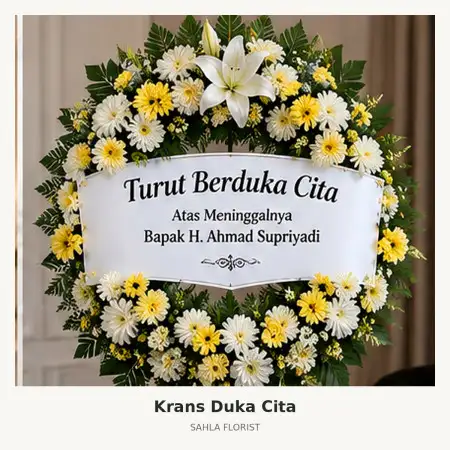 Krans Bunga Duka Halmahera Tengah